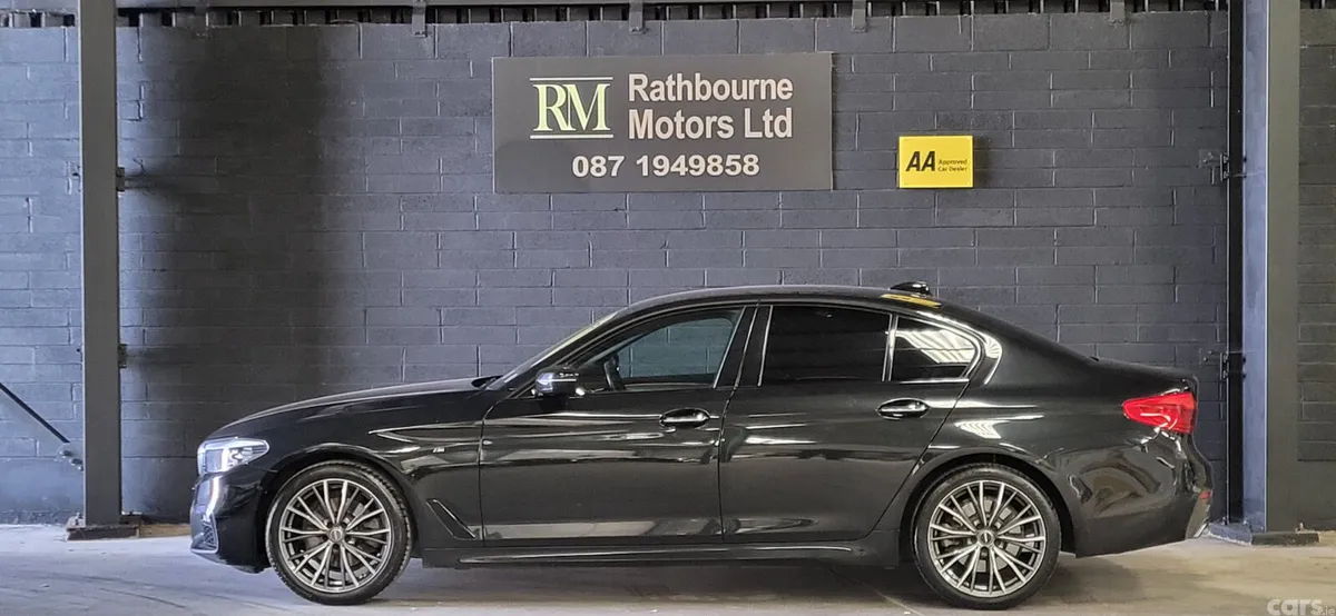 BMW 5-Series Saloon, Diesel, 2018, Black