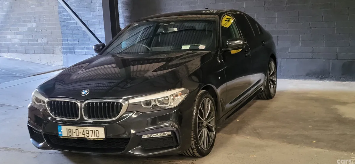 BMW 5-Series Saloon, Diesel, 2018, Black