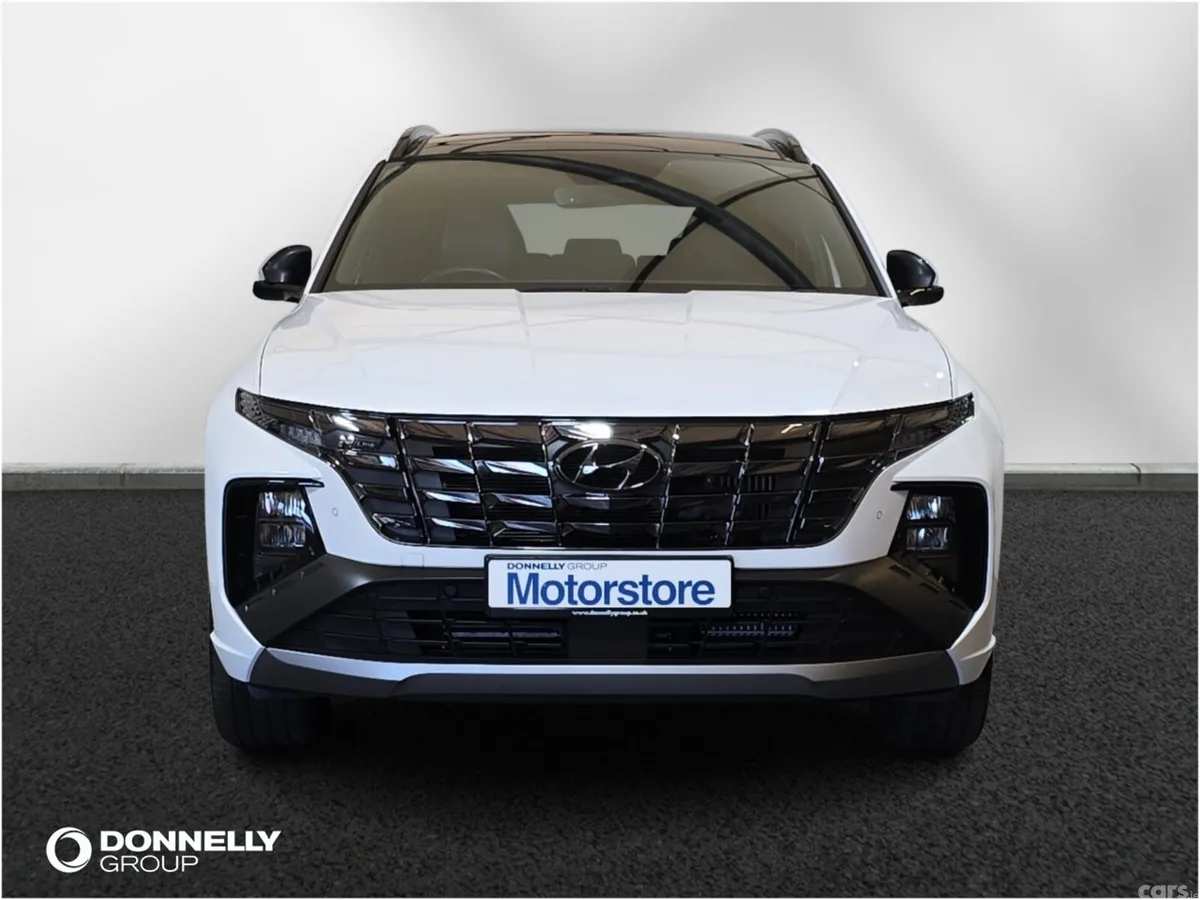 Hyundai Tucson SUV, Petrol Hybrid, 2024, White