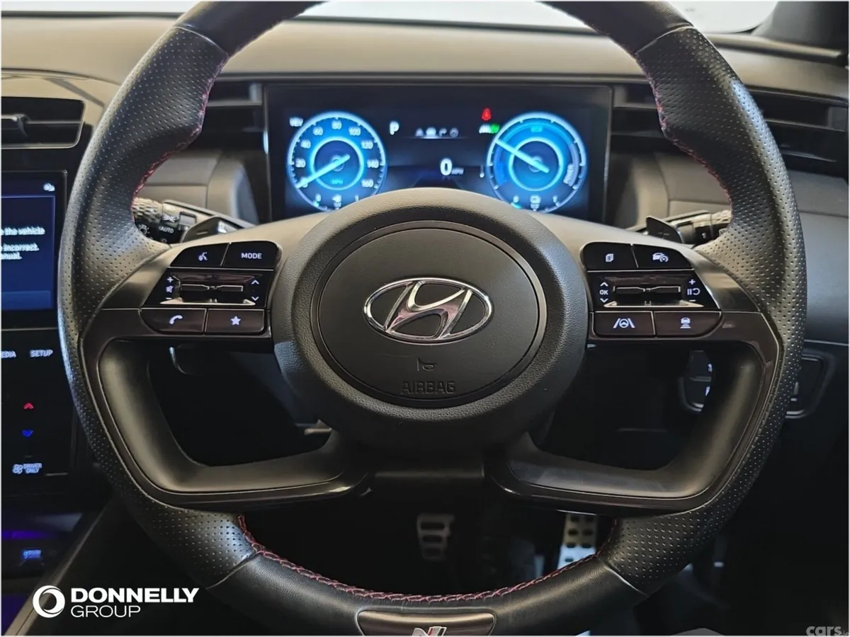 Hyundai Tucson SUV, Petrol Hybrid, 2024, White