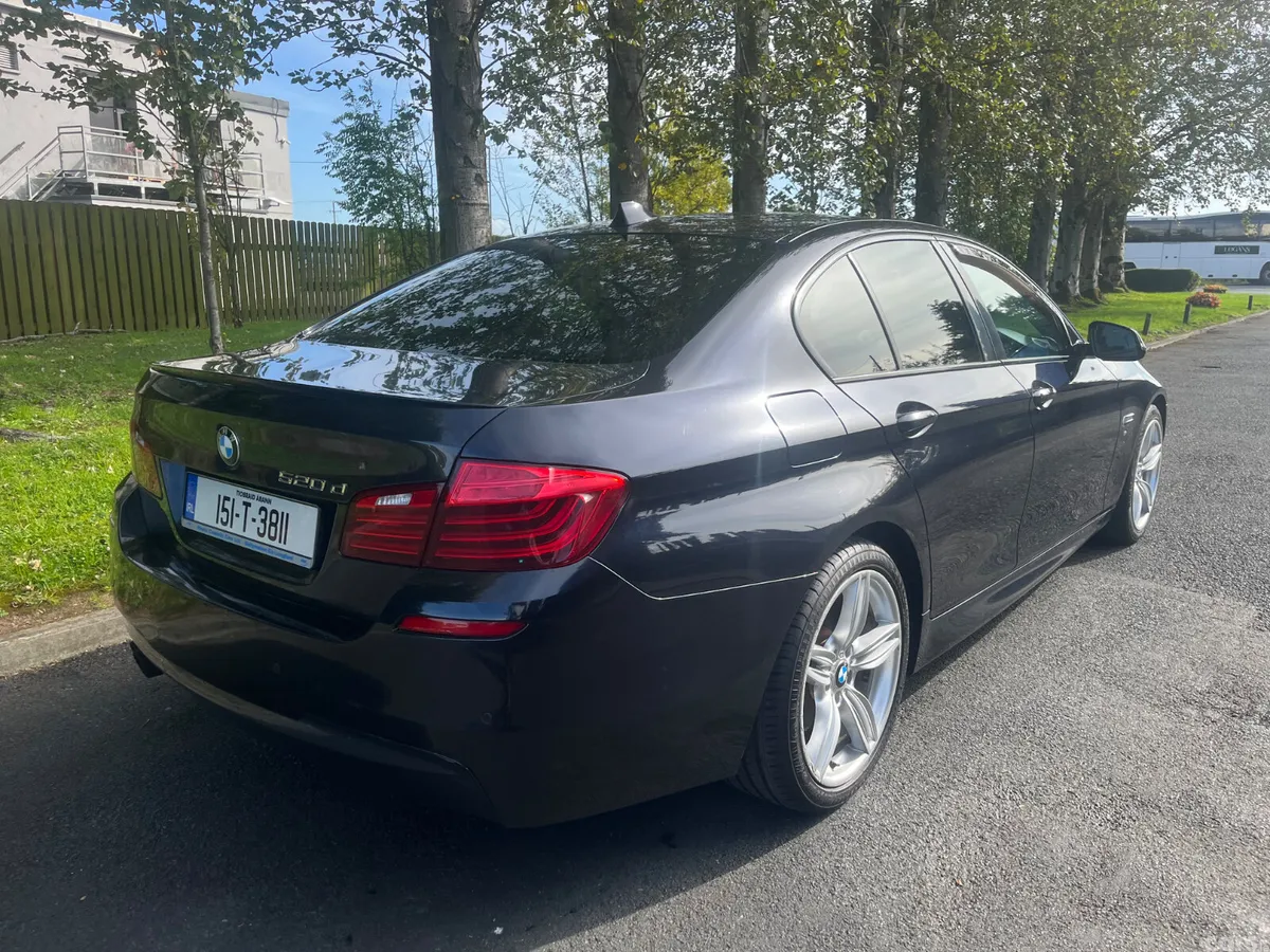 BMW 5-Series Saloon, Diesel, 2015, Black