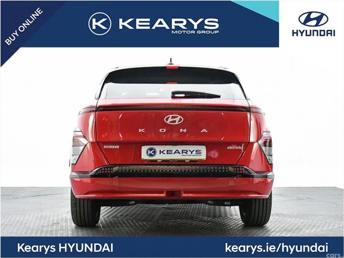 Hyundai KONA SUV, Electric, 2024, Red