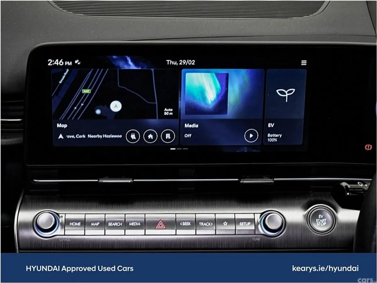 Hyundai KONA SUV, Electric, 2024, Red