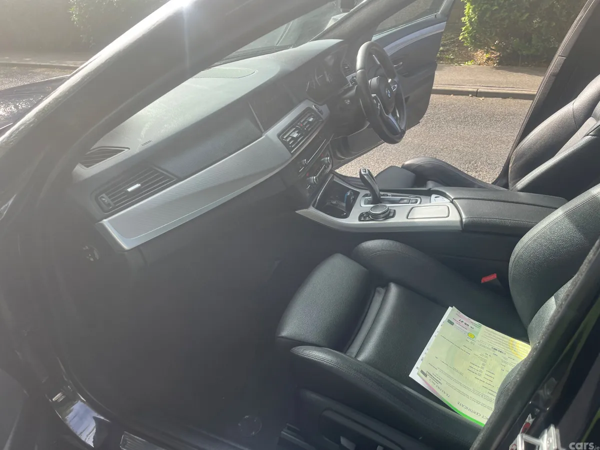 BMW 5-Series Saloon, Diesel, 2015, Black