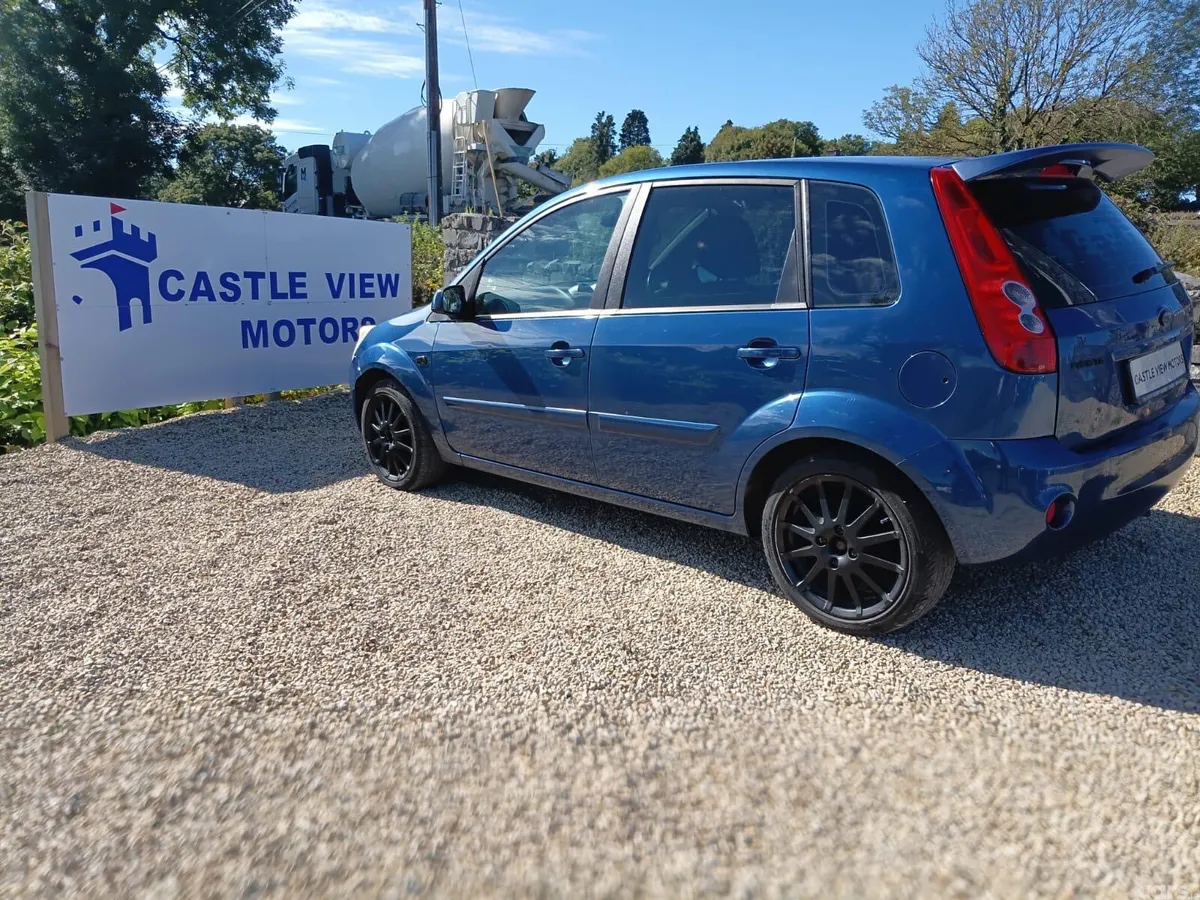 Ford Fiesta Hatchback, Petrol, 2008, Blue