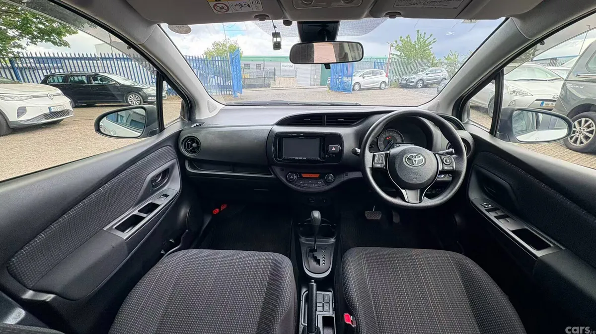 Toyota Vitz Hatchback, Petrol Hybrid, 2017, White