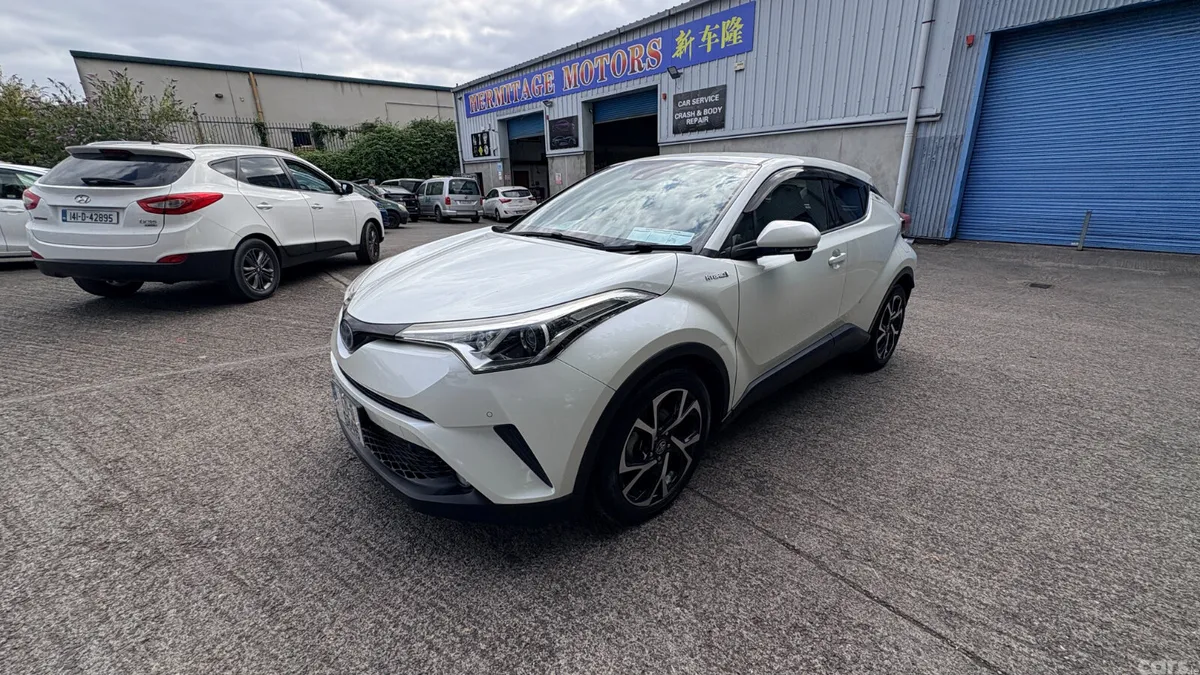 Toyota C-HR Hatchback, Petrol Hybrid, 2017, White