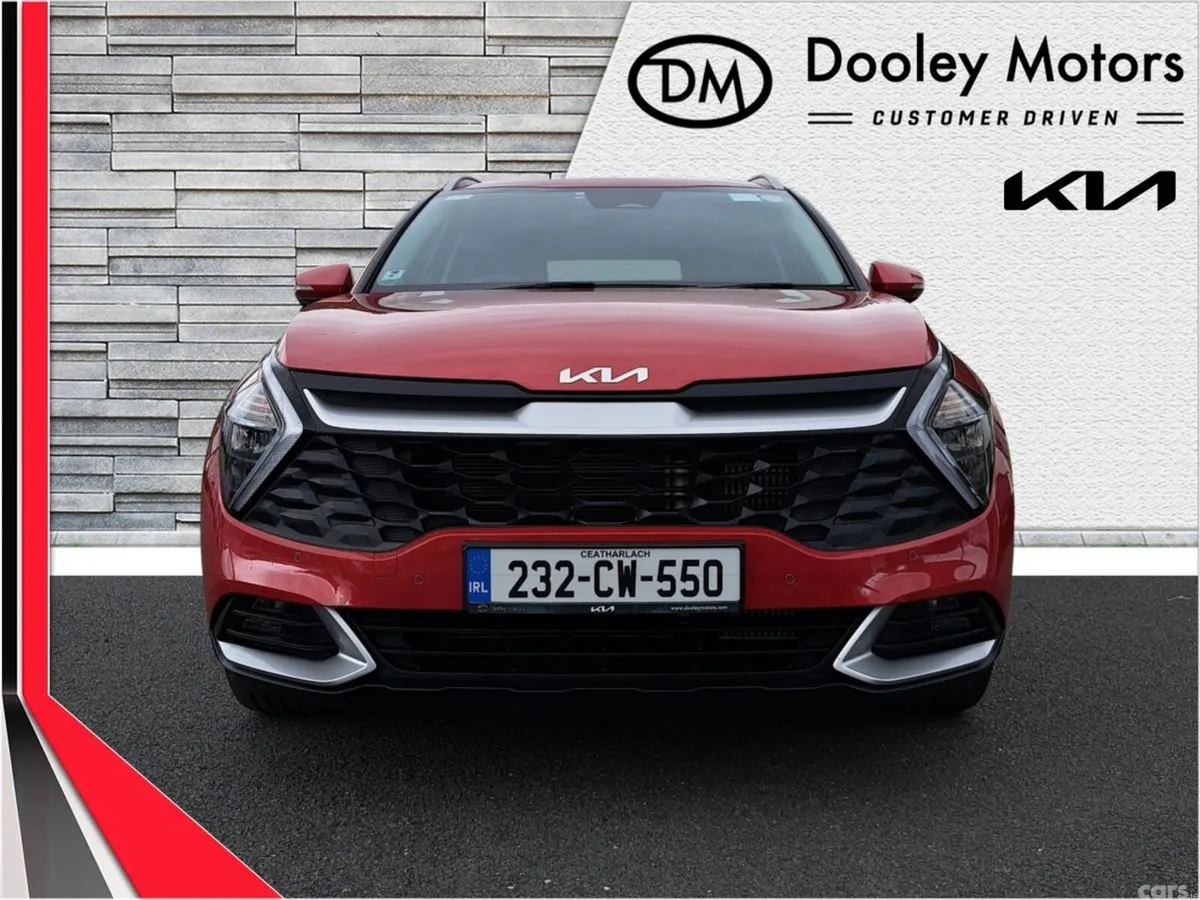 Kia Sportage SUV, Diesel Hybrid, 2023, Red