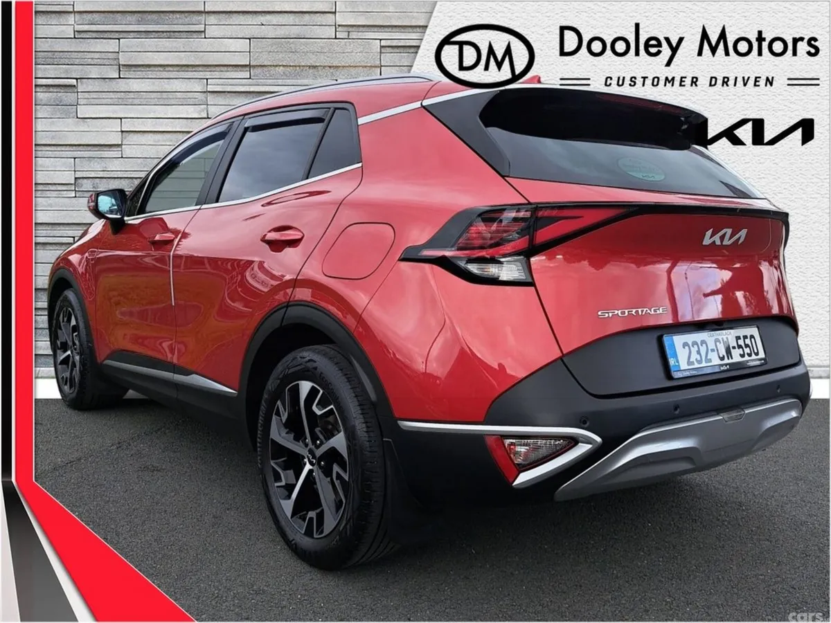 Kia Sportage SUV, Diesel Hybrid, 2023, Red
