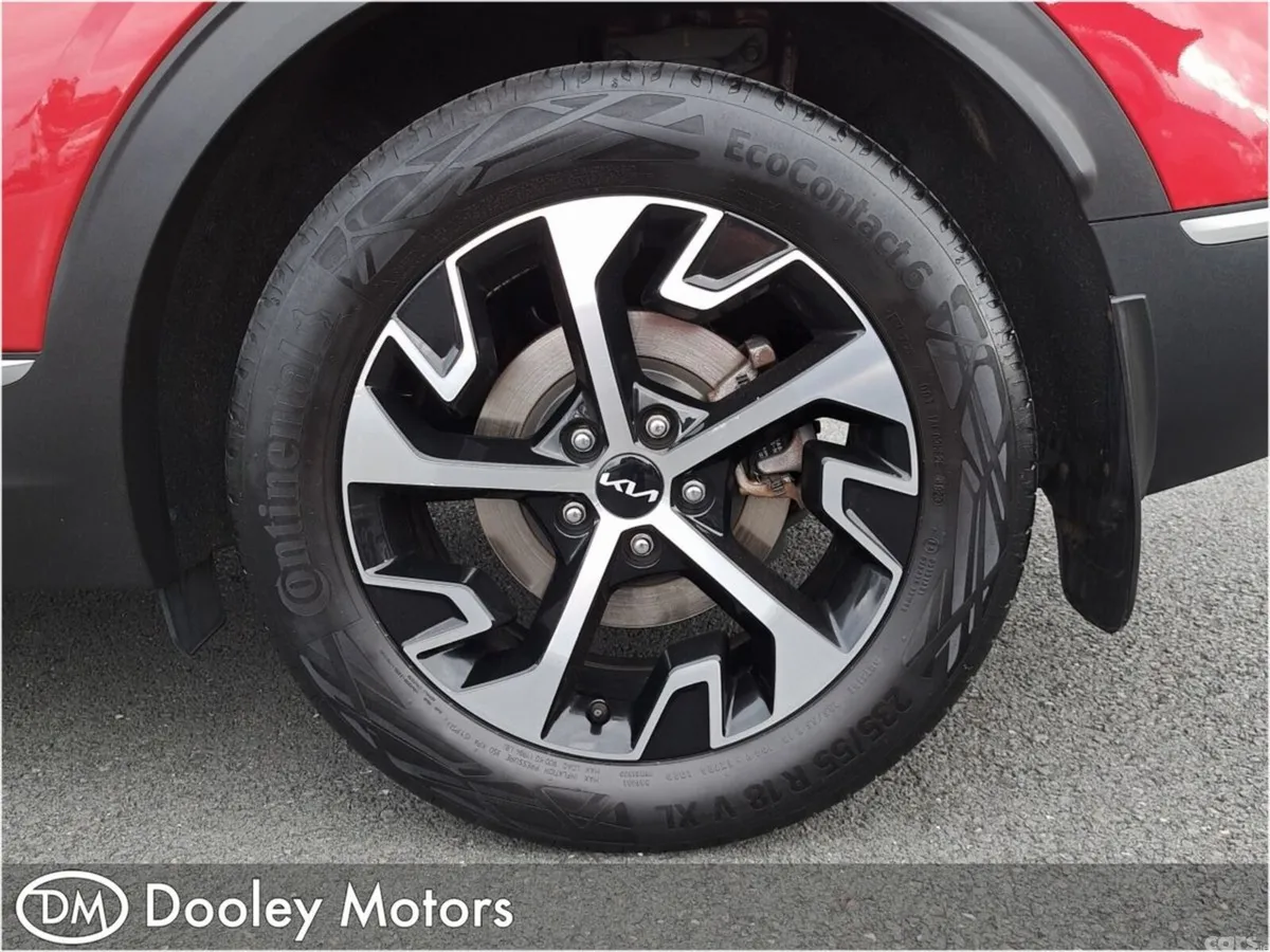 Kia Sportage SUV, Diesel Hybrid, 2023, Red