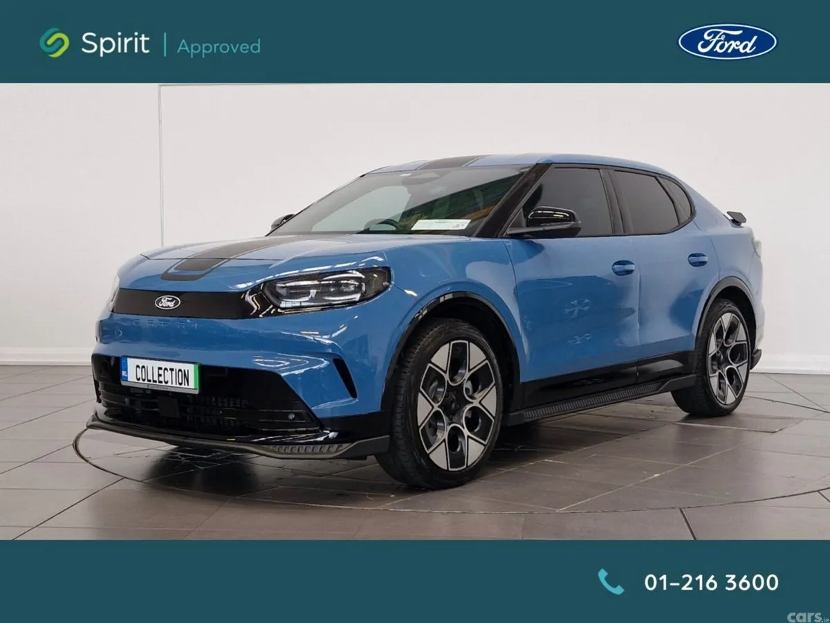 Ford Capri SUV, Electric, 2027, Blue