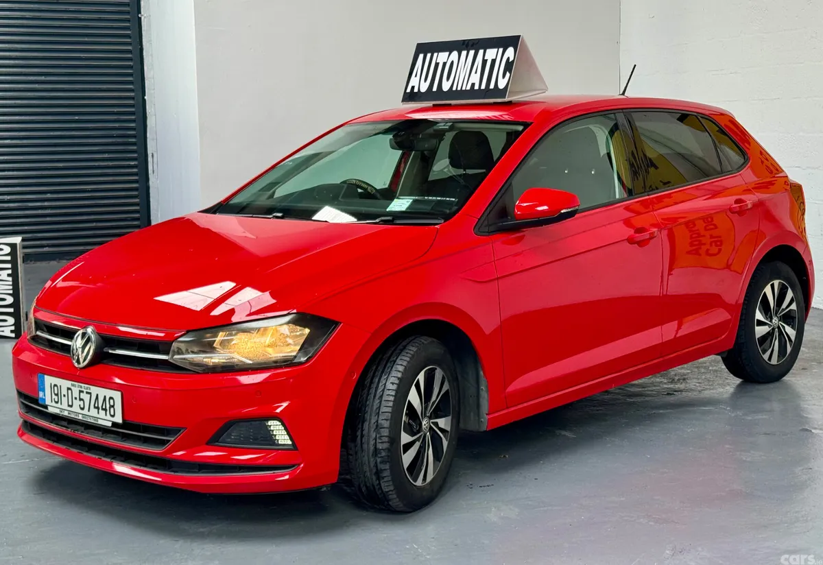 Volkswagen Polo Hatchback, Petrol, 2019, Red