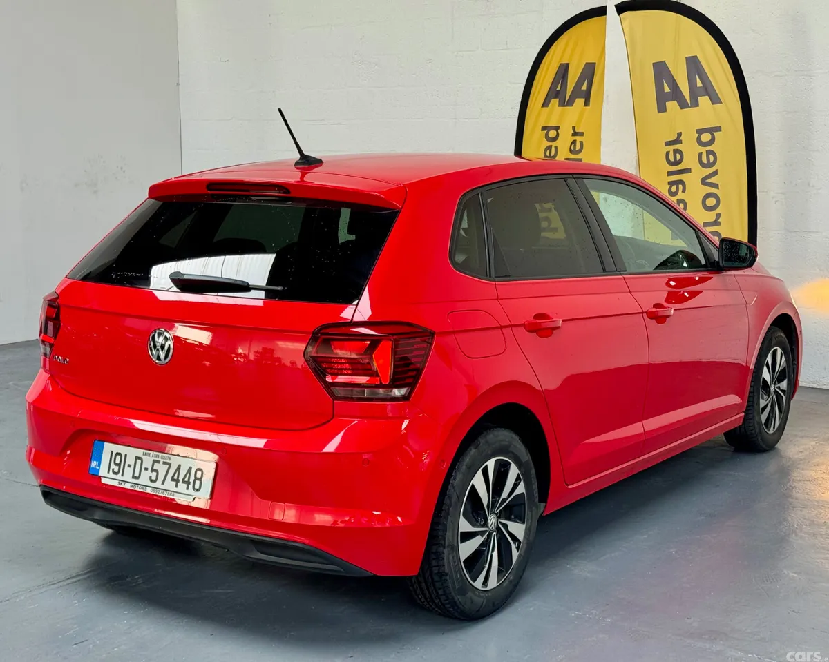 Volkswagen Polo Hatchback, Petrol, 2019, Red