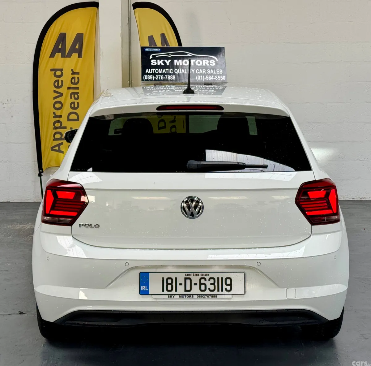 Volkswagen Polo Hatchback, Petrol, 2018, White