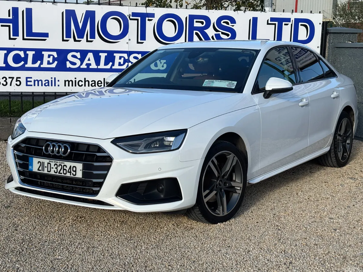 Audi A4 Saloon, Diesel, 2021, White