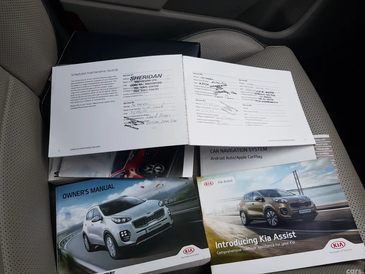 Kia Sportage SUV, Diesel, 2017, Red