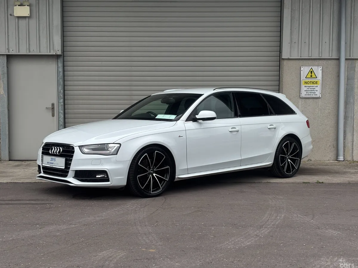 Audi A4 Estate, Petrol, 2015, White