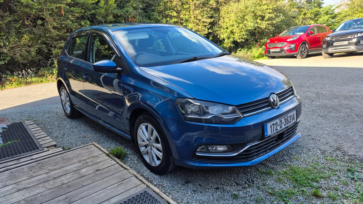 Volkswagen Polo Hatchback, Petrol, 2017, Blue