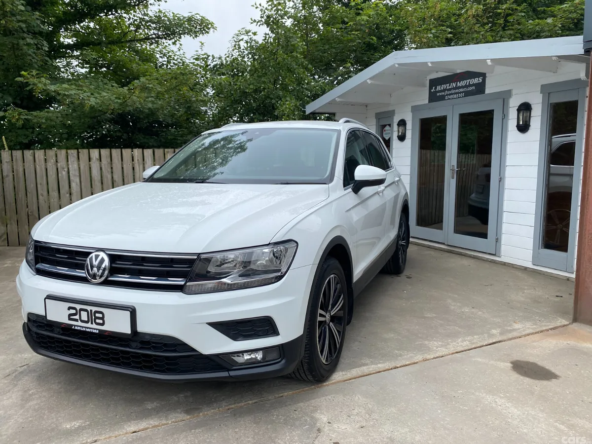 Volkswagen Tiguan SUV, Diesel, 2018, White
