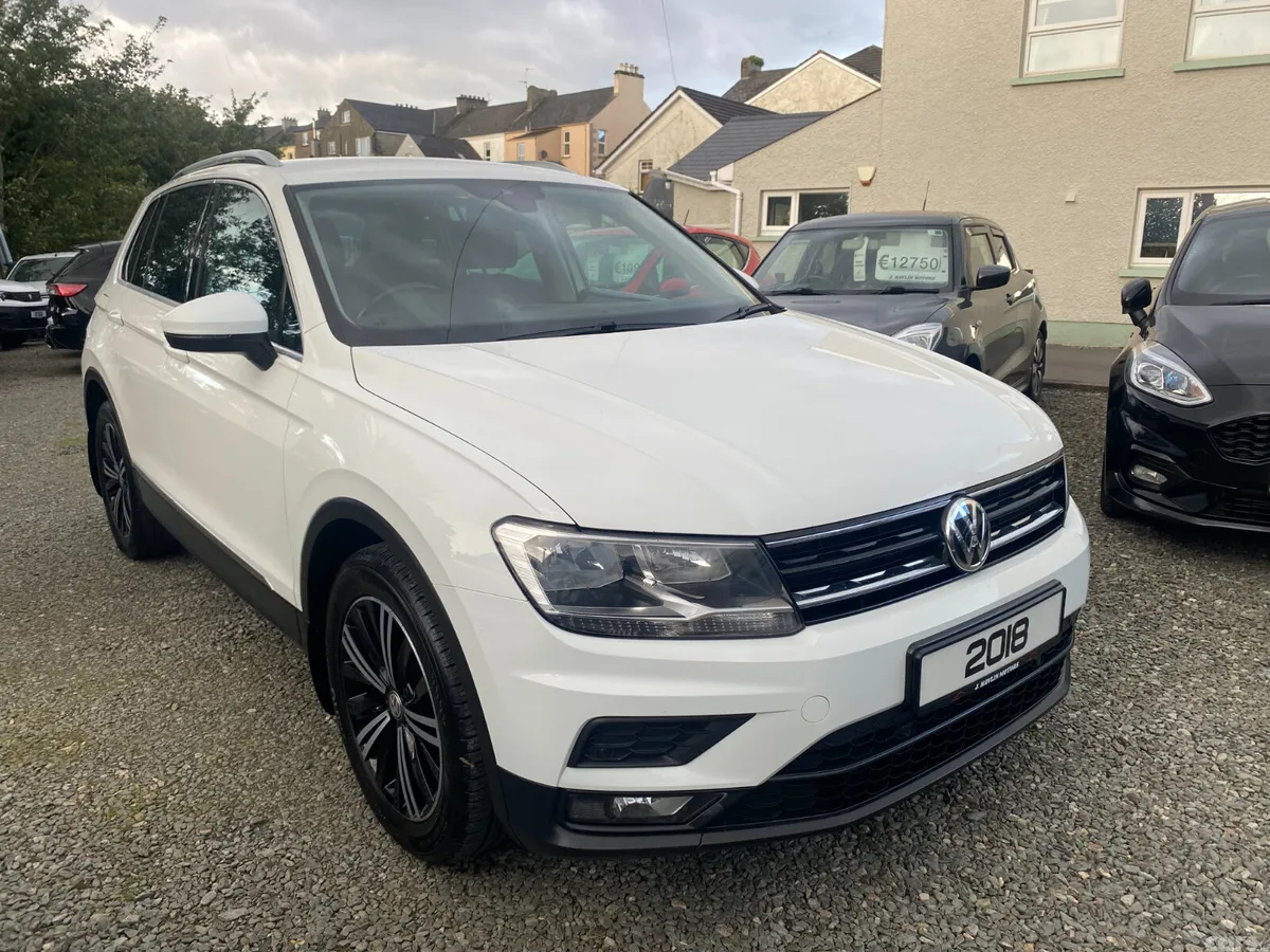 Volkswagen Tiguan SUV, Diesel, 2018, White