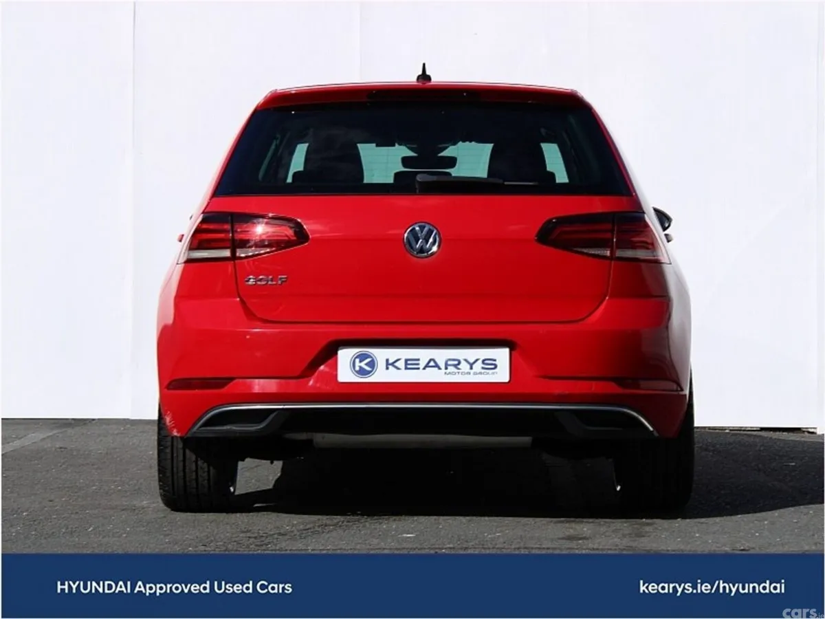 Volkswagen Golf Hatchback, Petrol, 2019, Red