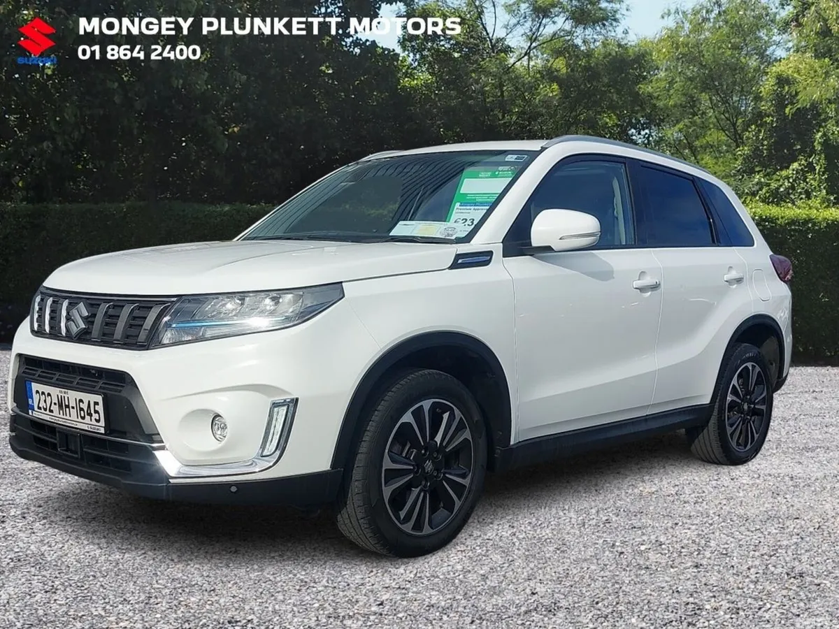Suzuki Vitara SUV, Petrol Hybrid, 2023, White