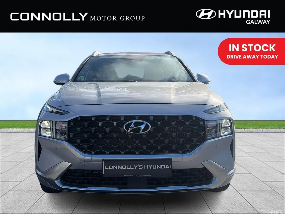 Hyundai Santa Fe SUV, Petrol Plug-in Hybrid, 2022, Grey