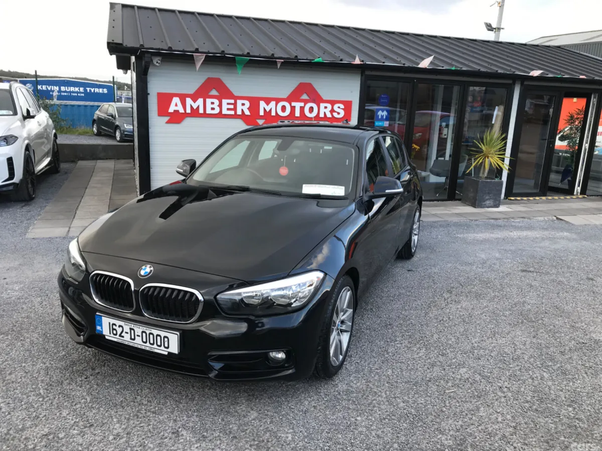 BMW 1-Series Hatchback, Diesel, 2016, Black