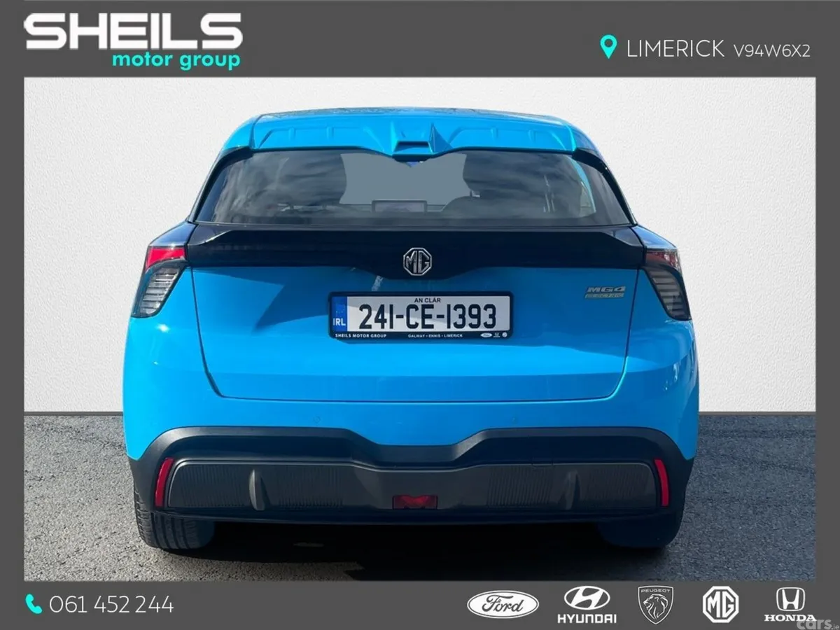 MG MG4 Hatchback, Electric, 2024, Blue