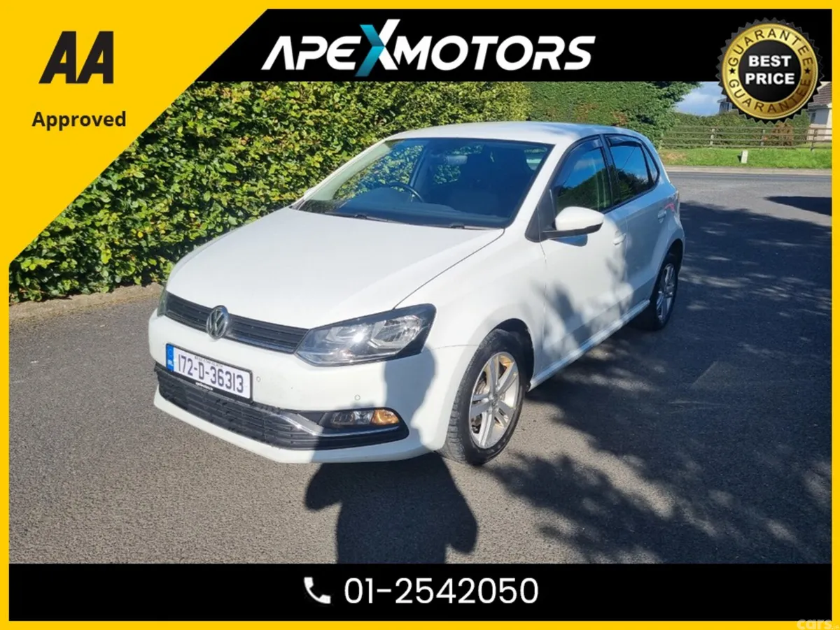 Volkswagen Polo Hatchback, Petrol, 2017, White