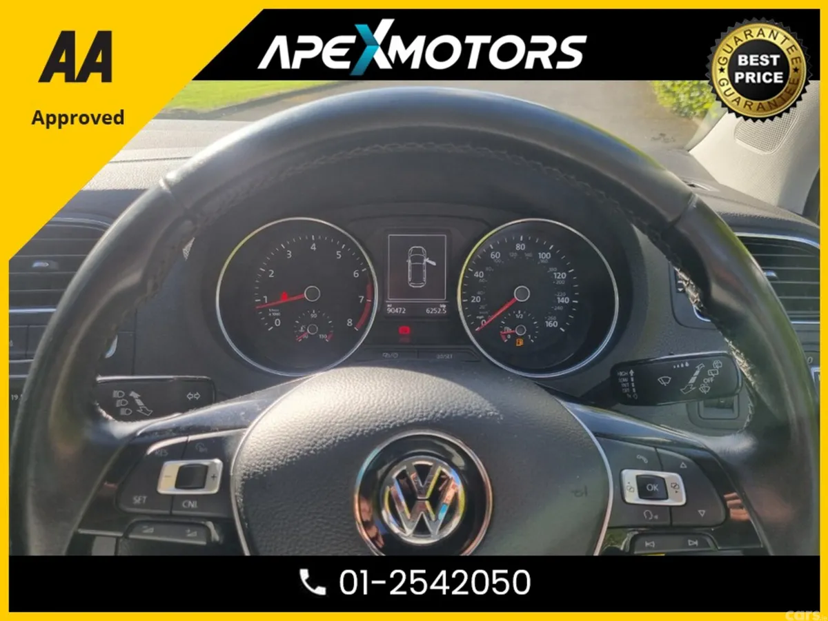 Volkswagen Polo Hatchback, Petrol, 2017, White