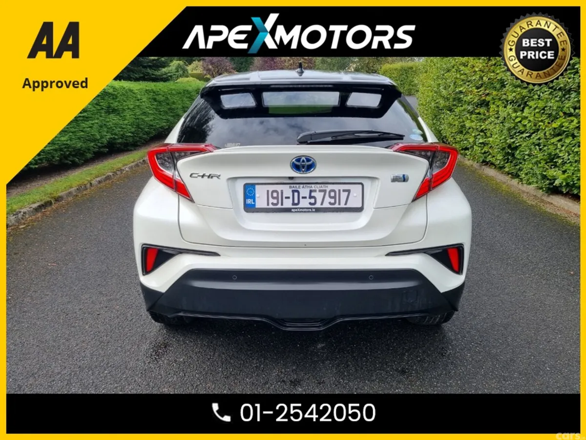 Toyota C-HR Hatchback, Petrol Hybrid, 2019, White