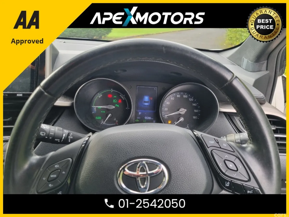 Toyota C-HR Hatchback, Petrol Hybrid, 2019, White