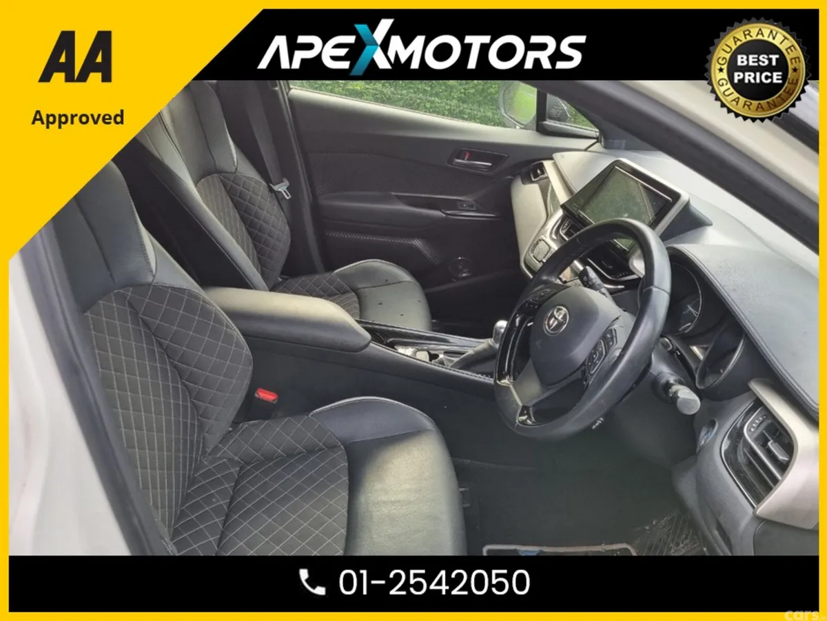 Toyota C-HR Hatchback, Petrol Hybrid, 2019, White