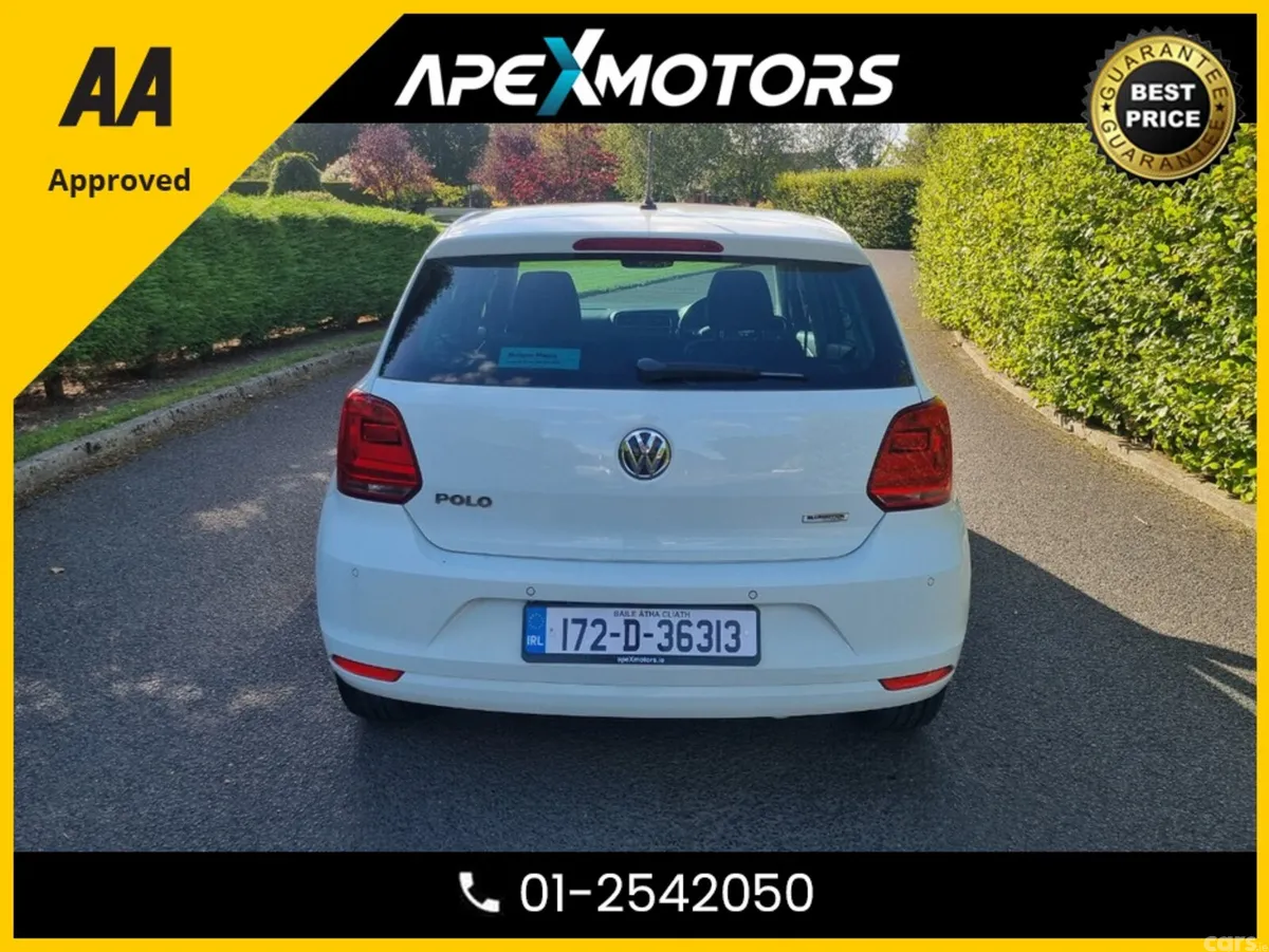 Volkswagen Polo Hatchback, Petrol, 2017, White