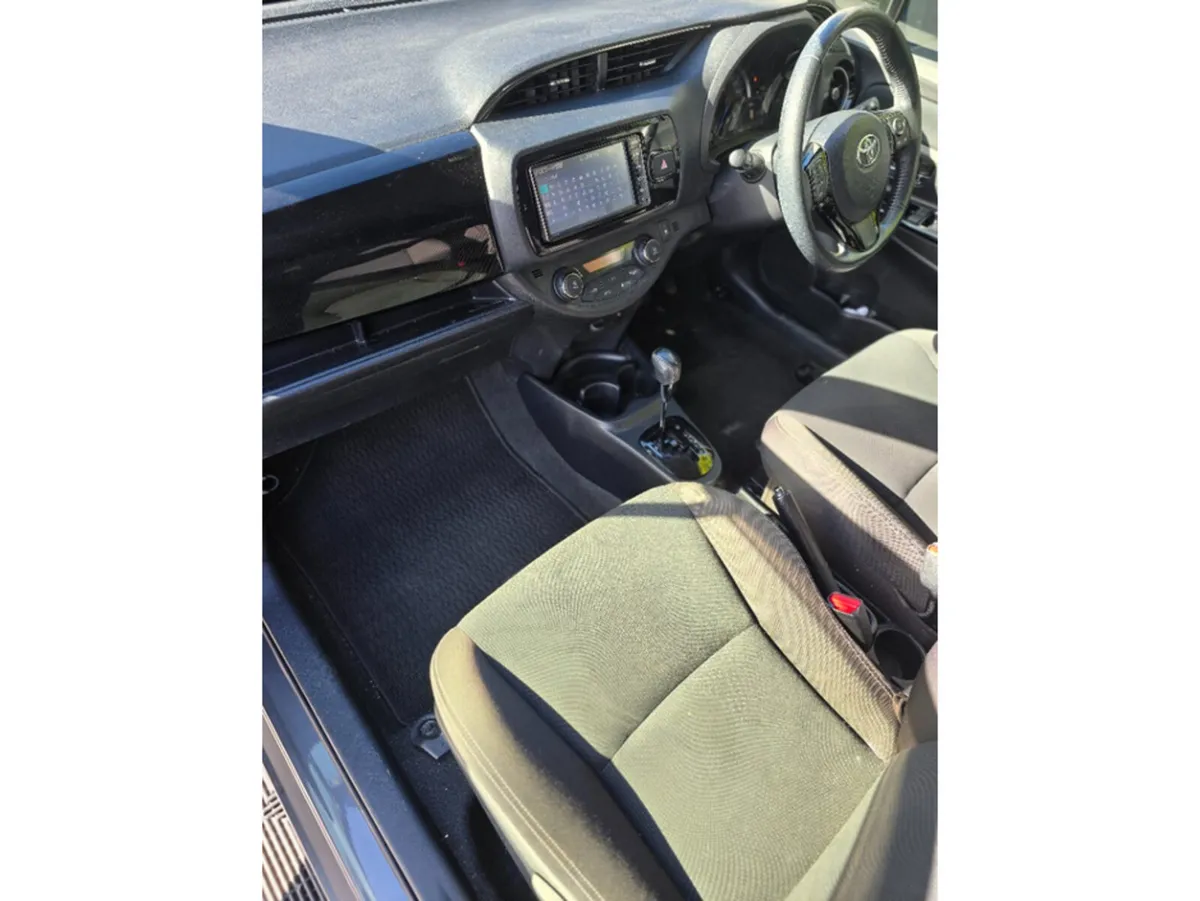 Toyota Vitz Hatchback, Petrol Hybrid, 2019, Grey