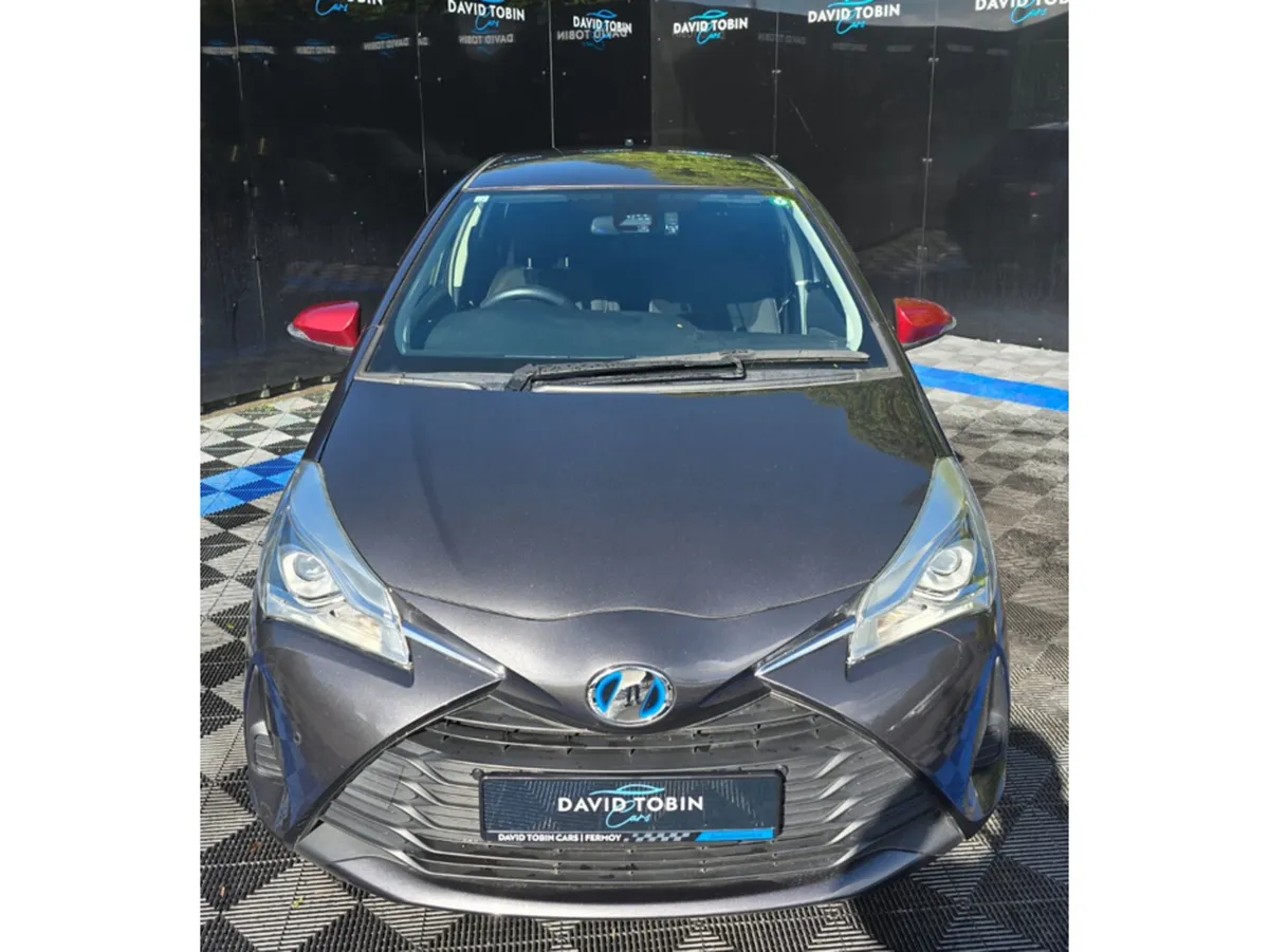 Toyota Vitz Hatchback, Petrol Hybrid, 2019, Grey