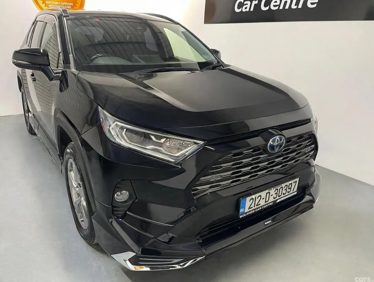 Toyota RAV4 SUV, Petrol Hybrid, 2021, Black