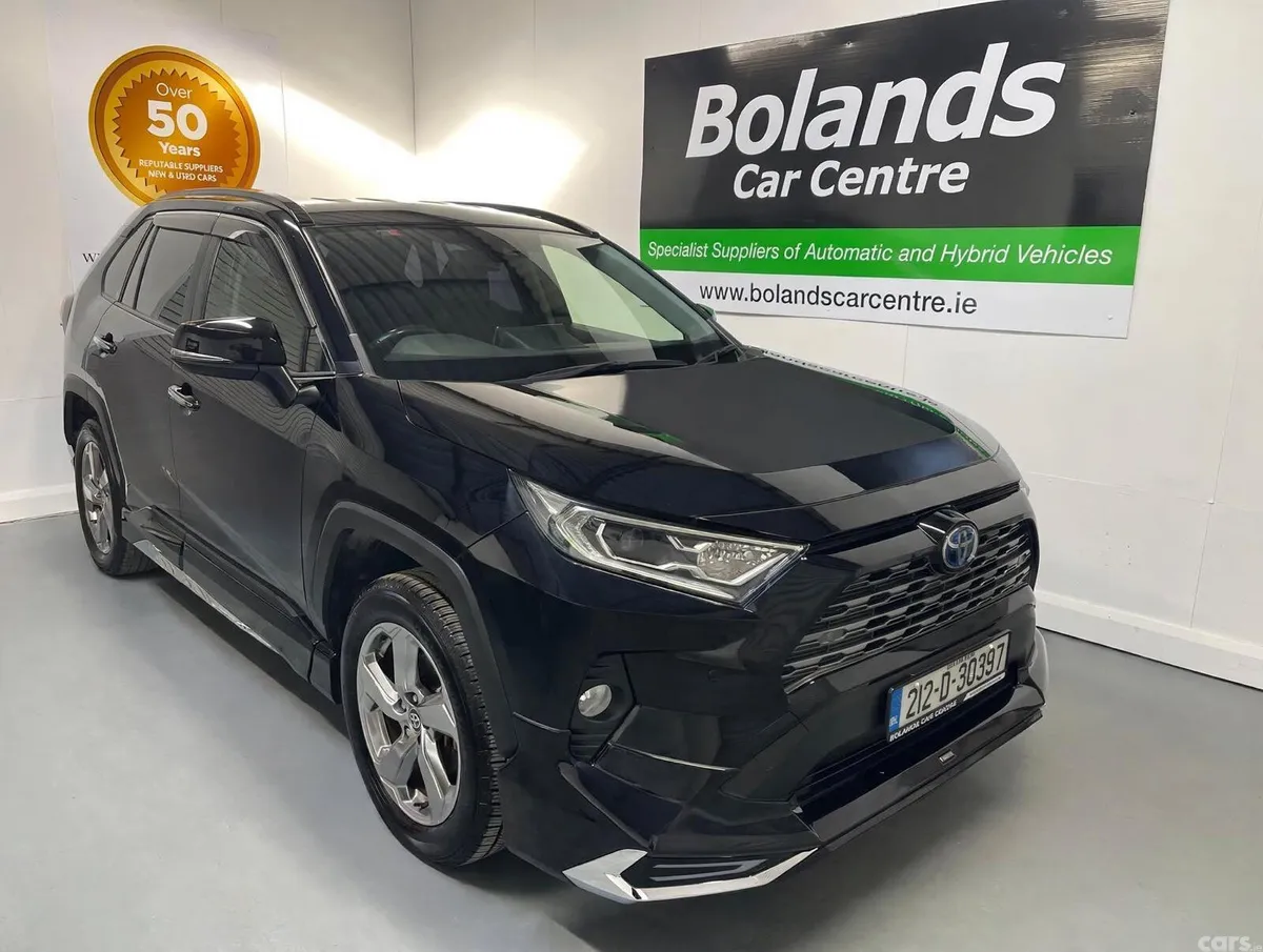 Toyota RAV4 SUV, Petrol Hybrid, 2021, Black