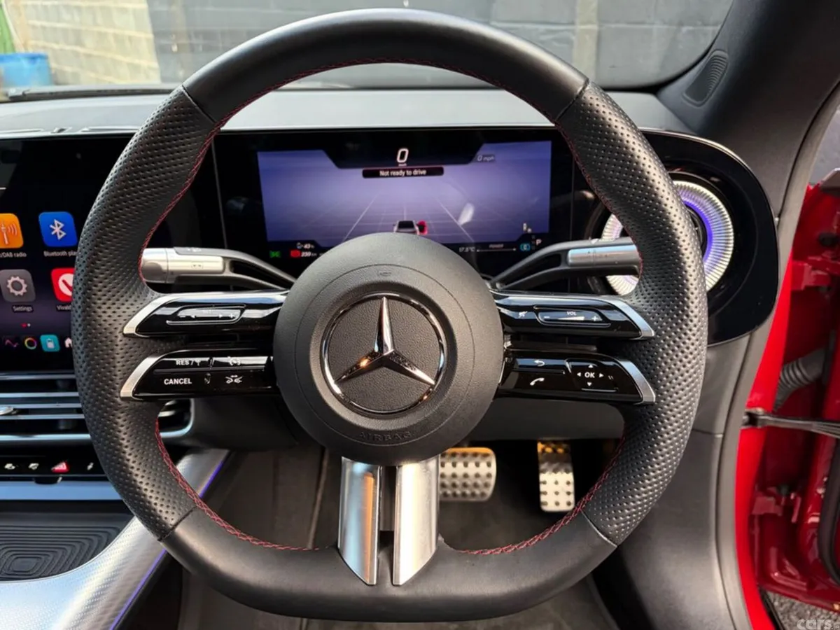 Mercedes-Benz CLA Saloon, Electric, 2025, Red