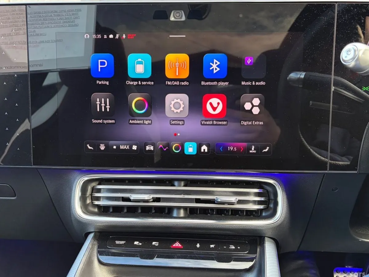 Mercedes-Benz CLA Saloon, Electric, 2025, Red