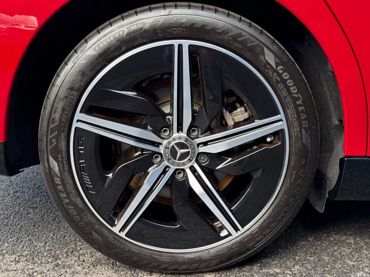 Mercedes-Benz CLA Saloon, Electric, 2025, Red