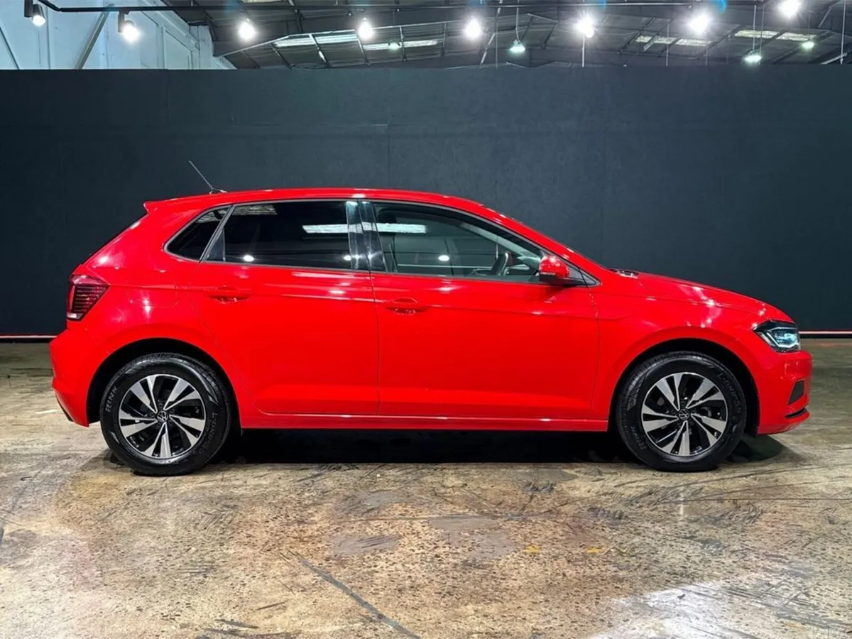 Volkswagen Polo Hatchback, Petrol, 2022, Red