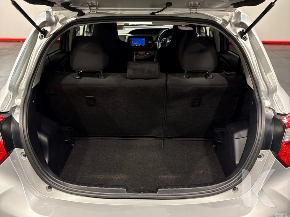 Toyota Vitz Hatchback, Petrol Hybrid, 2019, Silver