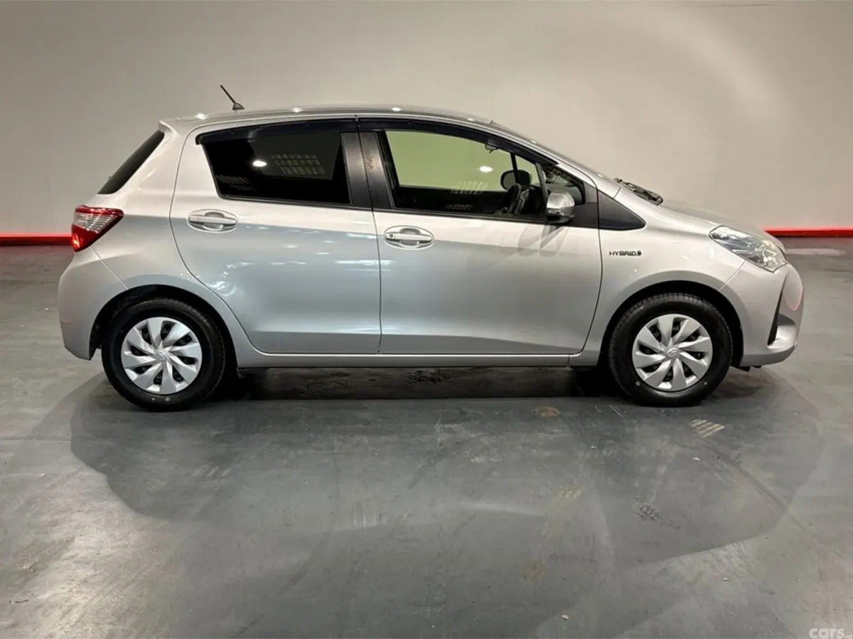 Toyota Vitz Hatchback, Petrol Hybrid, 2019, Silver