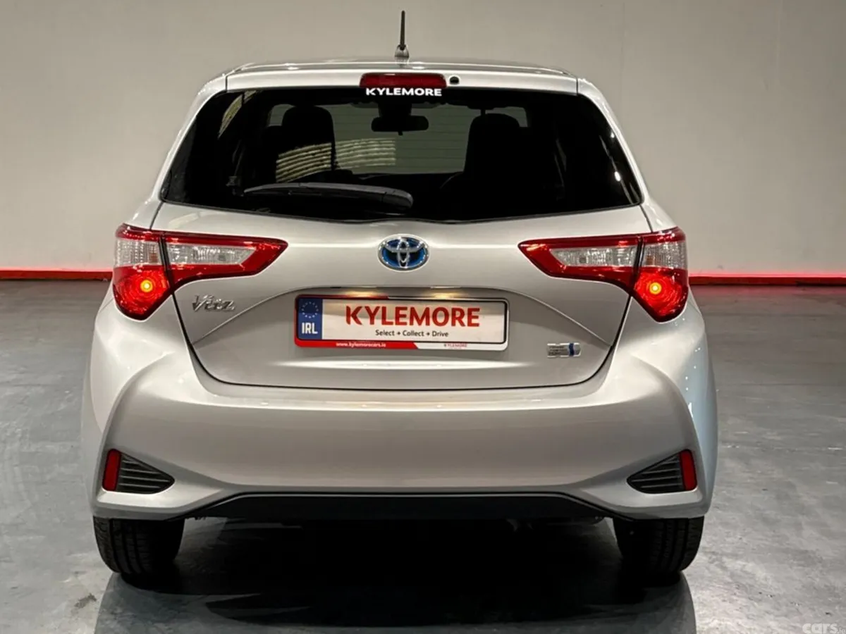 Toyota Vitz Hatchback, Petrol Hybrid, 2019, Silver