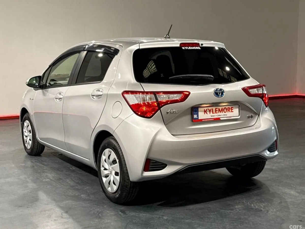 Toyota Vitz Hatchback, Petrol Hybrid, 2019, Silver