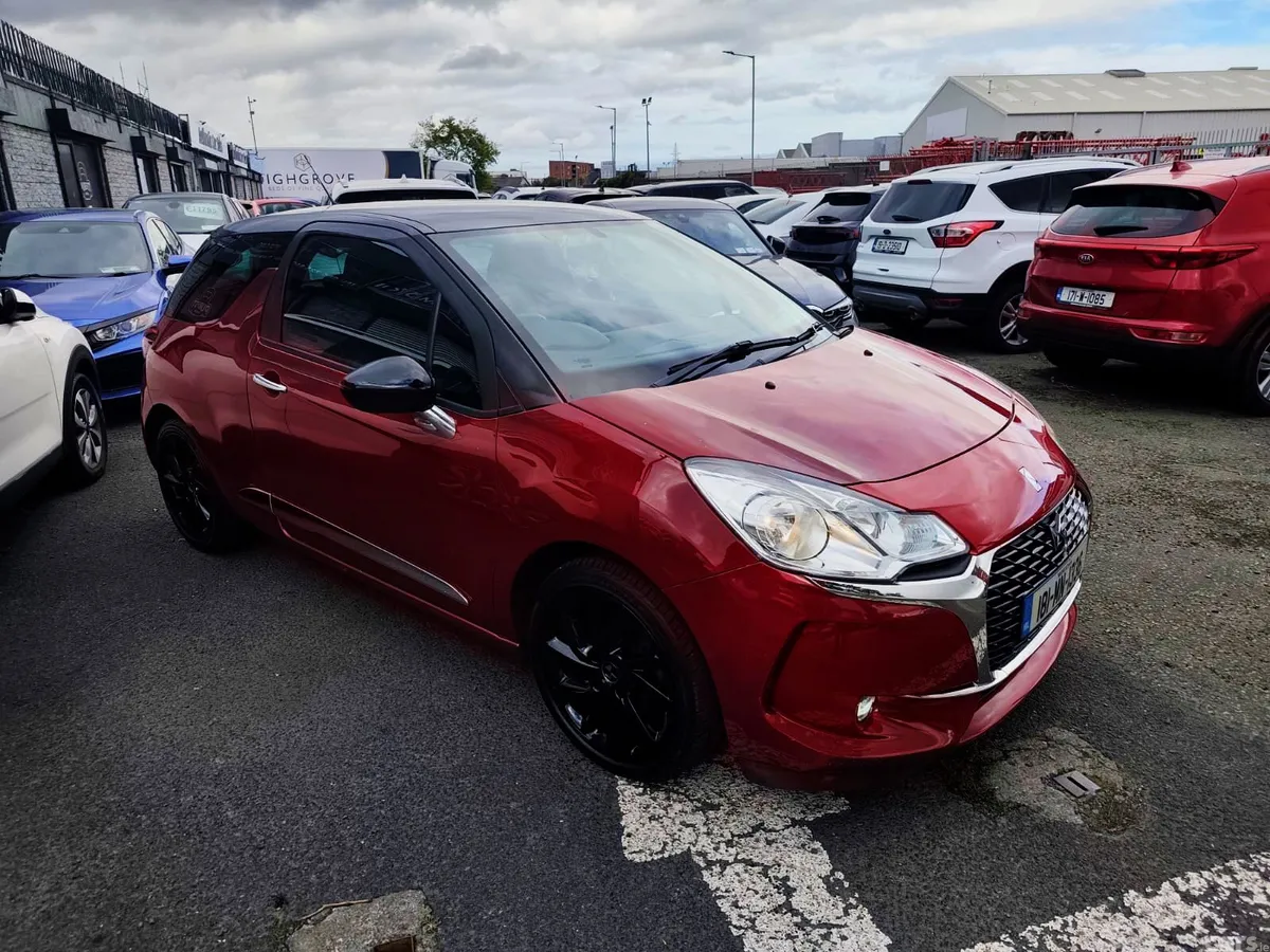 DS Automobiles DS 3 Hatchback, Petrol, 2018, Red