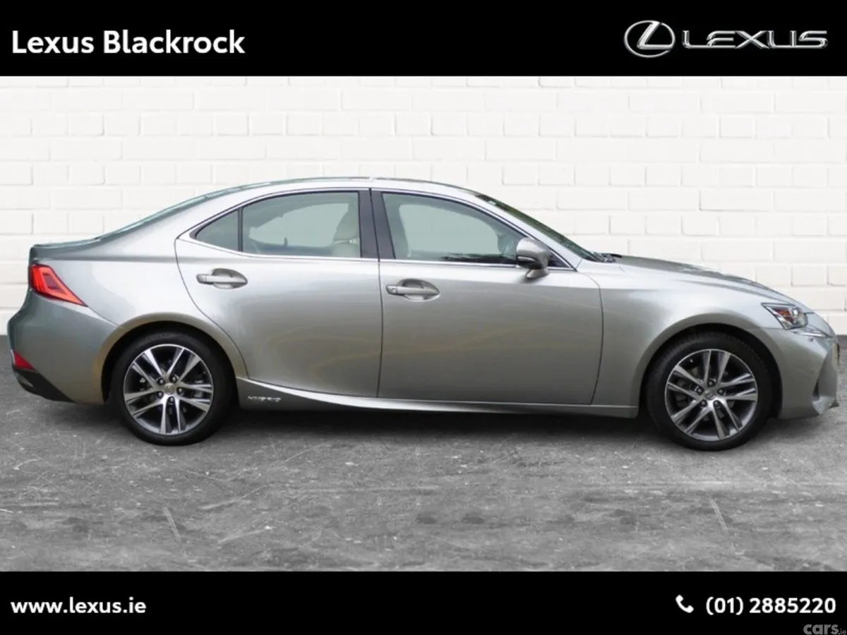 Lexus IS Saloon, Petrol Hybrid, 2017, Silver
