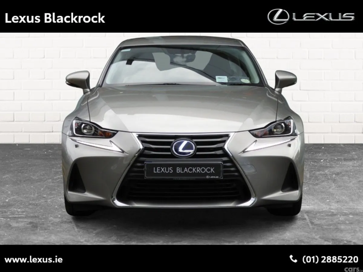 Lexus IS Saloon, Petrol Hybrid, 2017, Silver